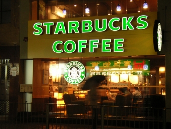 Hệ thống biển bảng Cafe STARBUCKS COFFEE